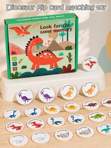 Children's Early Childhood Educational Memory Chess Toys. Dinosaur Matching Game Matching Toys. Focus Training Toys.