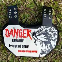 1 قطعة واقي ظهر لكرة القدم، لوح حماية ظهر للرياضيين خفيف الوزن قابل للتنفس متين مضاد للاصطدام، أداء عالي الجودة وبتكلفة مناسبة