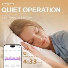 Anillo Inteligente Vintage para Mujeres y Hombres, Rastreador de Fitness con Monitor de Frecuencia Cardíaca, Rastreador de Sueño, 8 Modos Deportivos, Contador de Pasos, Impermeable IP68, Batería de 5 Días, Estuche de Carga Magnético de Cristal - 7 - Ver 5