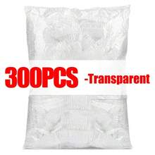 100-500 Uds cubierta desechable para alimentos envoltura de plástico elástica tapas de calidad alimentaria cubierta de zapato tocados de ducha bolsa de ahorro de alimentos frescos cubierta antipolvo - Conjunto B - Ver 8