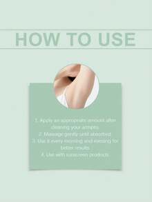 1 Pack Of 30g Underarm Whitening Care Cream, Underarm Brightening And Dull Cream, Underarm Whitening Cream, Brightening Cream, Refreshing And Non-Sticky, Gentle And Nourishing Smooth Underarm Skin Daily Cream, Suitable For A Variety Of Skin Types, Brightens And Radiates, Helps Improve Underarm Dullness, And Makes The Skin More Translucent