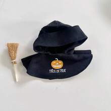 [Clothes Only] 1st & 2nd Generation Clothing Mystery Box For LABUBU, Halloween Costume Witch Broom Pumpkin Cloak Set - Multicolor - View 9