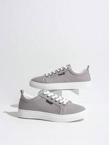 2025 New Spring/Autumn Women's Fashion Casual Sneakers, Anti-Slip Student Sports Shoes, Canvas Breathable