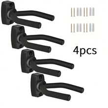 1/2/4 件吉他挂钩，电吉他壁挂架，吉他挂钩支架，适用于吉他、贝斯和其他实用挂钩 - 彩色 - 查看 14