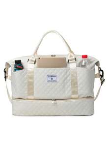 2 piezas Bolso de maternidad multifuncional de gran capacidad y resistente al agua - Convertible a bandolera/mochila con bolsillos organizadores, portabotellas y diseño práctico para viajes - Ideal para el parto y posparto, recuperación y salidas con el bebé - Bolso de dos piezas de mamá - Ver 8