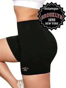 Women's High Waist Shorts Comfortable, Stylish And Perfect For Summer STYLISH PRINTS PRINTED SHORTS - BROOKLYN - 查看 3