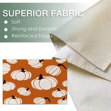 4 Stücke Thanksgiving Kürbis Hitze Isolierung Tischsets, beige Vase Untersetzer, Kaffeetassen Matten, waschbar, leicht zu reinigen, abwischbar, rutschfest, hitzebeständig, geeignet für Raumdekoration, Esszimmerdekoration, Heimdekoration, Partydekoration, geeignet für Feiertage, Partys, Zusammenkünfte, Geburtstage, Hochzeiten, Geschenke, Abendessen, Outdoor, Picknicks.