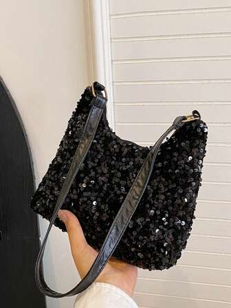 Popular Bag Women's New Fashion Korean Version Handbag All Shoulder Small Square Bag