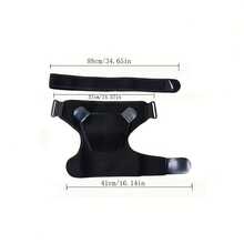 Adjustable Men's And Women's Shoulder Support And Back Support Provide Comfortable And Effective Sports Care Single Shoulder Support - màu đen - Xem 2