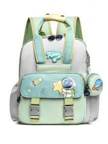 College Style Backpack New Lightweight And Comfortable Cute Little Rabbit Student Shoulder Bag Simple And Versatile Campus Backpack