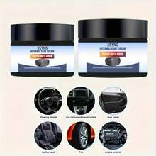 汽车内饰翻新蜡 | 塑料件修复剂 轮胎保护增亮剂 房车装饰修复剂 抗老化保养釉 多种颜色适合各车型 持久光泽 - 其他 - 查看 7