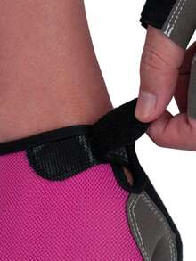 Găng tay thể thao mùa đông không ngón unisex - Hỗ trợ và bảo vệ khớp, lý tưởng cho tập luyện thể dục, đi bộ đường dài và đạp xe ngoài trời. - Hồng - Xem 3