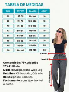 Women's Wide Leg Jeans, High Waist, Marbled Butt Lifting, Wide Leg Pants - 灰色 - 查看 4