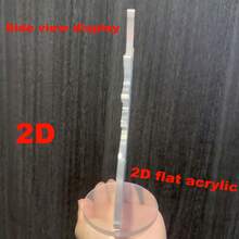 2D Flat 1pc Inspirational Garden Sign, Acrylic Material, Weather-Resistant, Suitable For Flower Beds, Lawns, Yards And Patios, Great For Seasonal And Floral Decor, Outdoor Art Decoration - Multicolor - View 7