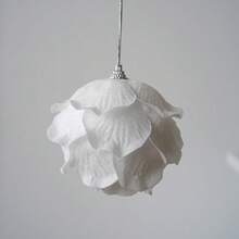 3pcs Christmas White Petal Ornament Balls, Christmas Atmosphere Decor, Foam Decorations For Christmas Tree - أبيض - مشاهدة 10