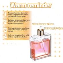 Mini Perfume Travel Refillable Atomizer, Travel Size Cologne Spray Bottles Empty, Portable Perfume Bottle Refillable For Traveling, Business And Outgoing(5ml, 10PCS) - Mặc định - Xem 3