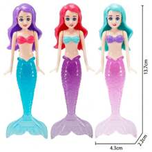 3/4 件全新透明/纯色美人鱼潜水玩具，夏季泳池潜水玩具，可用作装饰品或收藏品，夏季最佳礼物选择，泳池玩具派对，美人鱼和海盗泡泡，游泳美人鱼尾巴，Lol 玩具，美人鱼，泡泡，美人鱼派对