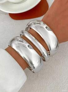 2pcs Retro Elegant Bohemian Floral Bow Adjustable Open Bangle Bracelet, Vintage Rustic Simple Personalized High-End Basic Stacking Jewelry For Women, Suitable For Daily Outfit, Gift For Friends, Family, Girlfriend, Valentine's Day, Mother's Day, All Season