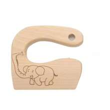 木制儿童刀烹饪玩具仿真刀切水果蔬菜儿童厨房过家家玩具蒙特梭利教育 - 廚房木刀 - 查看 16