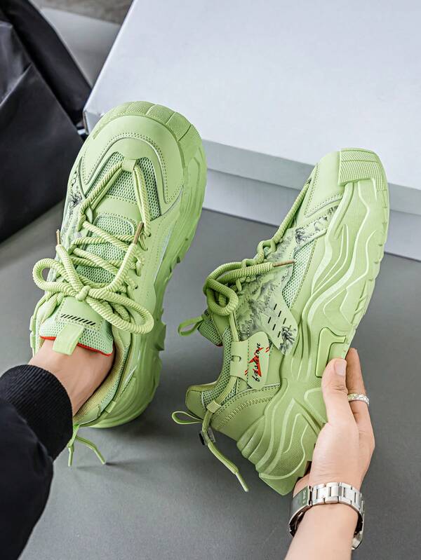 أحذية رياضية للرجال، مضادة للانزلاق، قابلة للتنفس، خفيفة الوزن وعصرية، أحذية رياضية مضادة للانزلاق، أحذية للمشي واللياقة البدنية، أحذية رياضية للرجال مع أربطة وفتحات معدنية، أحذية أب