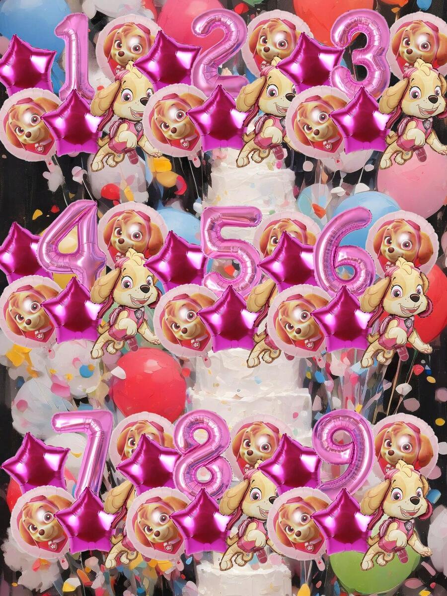 Paw Patrol 6 Stücke Tägliche Cartoon Aluminium Folie Geburtstags Party Dekoration Luftballons Bankett Hintergrund Dekorationsprodukte, das beste Urlaubsgeschenk für gute Freunde, Party Atmosphäre Dekoration, perfekte Party Dekoration, Heim Dekorationsartikel, perfekte Zimmer Dekoration, Weihnachtsgeschenke Valentinstag, ideale Freundschaftsgeschenke für Geburtstagsfeierlichkeiten, Souvenirs, Frauen Souvenirs, süße Ästhetik, Valentinstag, Geschenke, Dekorationen, Heimdekoration, Valentinstag Geschenke
