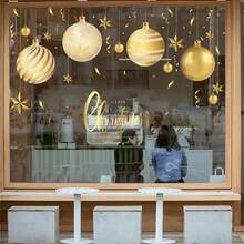 Christmas Decoration 2026 Digital Wool Window Sticker, Removable From Store Display Window, Static ClingHalloween Decor Christmas Decoration Thanksgiving Wedding Home Decor Home Decor Fall Decor Autumn Decor Birthday Decorations For Gifts Party Supplies Indoor Holiday Festival Decor Wall Decor Halloween Ornaments