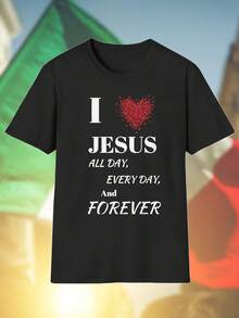 Jesus Forever T Shirt Uomo Moda Estate Maglietta Regalo Originale Top Qualita Offerta Abbigliamento  Giovane Casual Fashion Bestseller