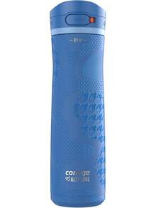 Contigo Jackson Chill 2.0, Vacuum-Insulated Stainless Steel Water Bottle With Secure Lid, Leak-Proof Travel Friendly, 20oz Capacity, Blueberry Color, Keeps Drinks Cold For 12 Hours - 恆星傑伊 - 查看 2