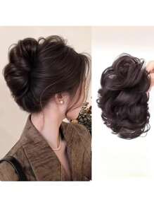 إكسسوار شعر اصطناعي أنيق | تصميم مشبك بيضاوي متعدد الألوان | إكسسوار متعدد الاستخدامات لتسريحة الشعر العالية للسيدات | مناسب للارتداء اليومي والمناسبات الخاصة | هدية مثالية للمرأة، إكسسوارات شعر إكسسوارات شعر خريفية مشابك شعر خريفية إكسسوارات ديكور خريفية للنساء شتوية لملابس العطلات