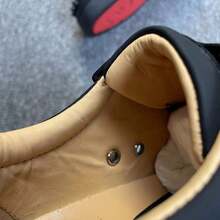 Non-Slip Lightweight Red Sole Men's Studded Casual Lace-Up Sneakers - 42 - 查看 6