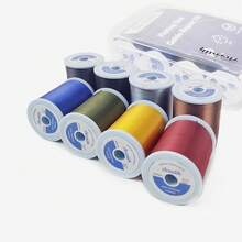 Kit de reparación de caña de pescar, suministros todo en uno para ojales de caña de pescar con kit con guías de acero inoxidable para cañas de spinning/casting - Kit de roscas - Ver 2