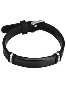 Customized Bracelet - Fashionable Stainless Steel Bracelet For Teens, Birthday/Graduation Gift, Personalized Engraved Name Cuff Bracelet, Adjustable, Unique Creative Gift For Boys And Girls, Graduation Gift, Everyday Wear,Back To School Fashion - Multicolor - View 5