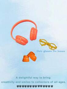 3pcs Doll Plastics Headphones Glasses Shoes For Labubu, Perfect DIY Fashion Gift Set For Teens, Students, Teachers, Bridesmaids & Friends | Ideal For Festivals, School Events, Holidays, Halloween, Autumn & Winter Celebrations, Christmas Decorations & Gifts | Great For Summer Vacations, Back To School, Outdoor Travel, Weddings, Family Trips & Travel Essentials (Doll Not Included)