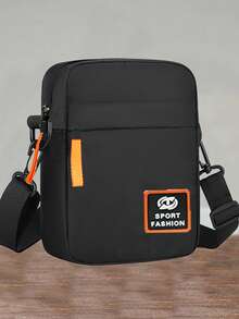 新款男士包袋 - 休闲单肩包、牛津布小背包、男士包、休闲斜挎包 - 彩色 - 查看 1