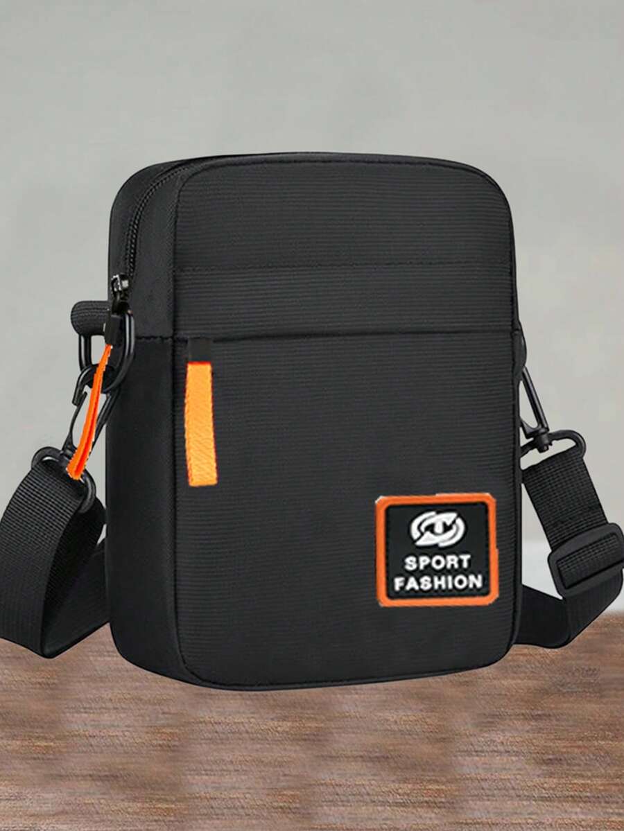 新款男士包袋 - 休闲单肩包、牛津布小背包、男士包、休闲斜挎包 - 彩色 - 查看 1