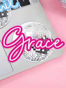 10Pcs Personalized Name Sticker-22 Styles,Custom Name Sticker,Waterproof Vinyl Sticker For Laptop Water Bottle Phone Case Cars Merchandise Decor Decal ,The Ideal Gifts For Teacher, Girl,Boy,Friends,Personalized Ornaments,Holiday Gifts,3 Sizes, Colorful, - Multicolor - View 35