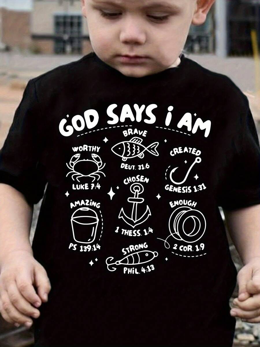 Tween Boys T-Shirts - 黑色 - 查看 1