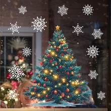 Christmas Decoration 2026 Digital Wool Window Sticker, Removable From Store Display Window, Static ClingHalloween Decor Christmas Decoration Thanksgiving Wedding Home Decor Home Decor Fall Decor Autumn Decor Birthday Decorations For Gifts Party Supplies Indoor Holiday Festival Decor Wall Decor Halloween Ornaments