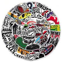 50pcs Cartoon Extreme Sports Racing Competition Sports Event Decorative Stickers For Cups, Scrapbooking, DIY - Multicolor - View 7