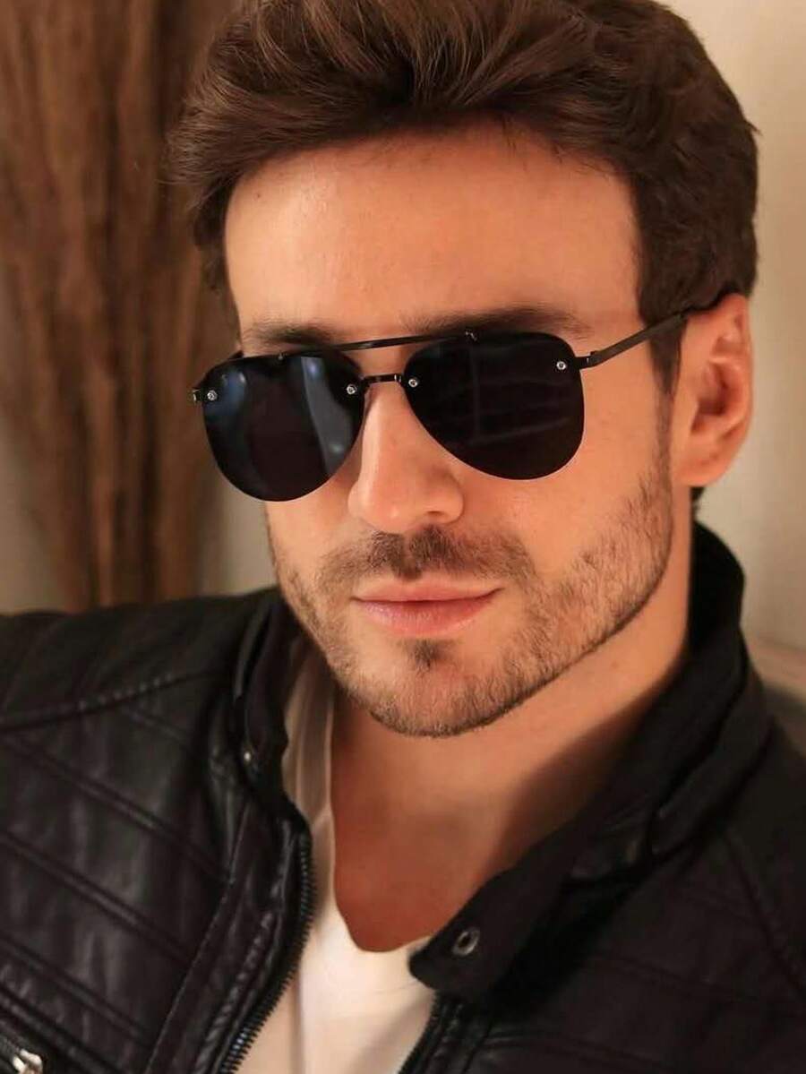 Men Fashion Glasses - Black - View 1