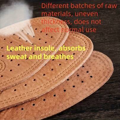 Leather Shoe Insoles, Sweat-Absorbing, Odor-Resistant, Thickened Insoles, Breathable And Comfortable Material Insulation,Galentines,Puppy,Carnival,Party Decorations,Shoe,Spring Summer Picks,Brides Maid Gifts,Room,Bedroom Decor,Beach,Travel,For Men,For Women,Vacation,Cute Stuff