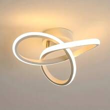 Lumière de couloir LED moderne et minimaliste créative, style nordique pour le hall d'entrée, le balcon, le vestiaire et le plafond