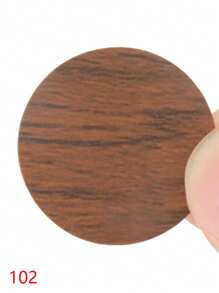 54 szt./arkusz 21 mm samoprzylepne naklejki dekoracyjne z PVC, zaślepki na śruby meblowe, ozdoby do naprawy szafek meblowych