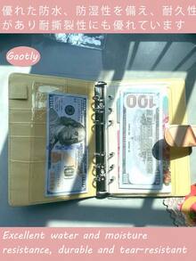 3 piezas de bolsas transparentes versátiles para carpetas de anillas en tamaños A5, A6, A7 - Bolsas de documentos transparentes y esmeriladas perfectas para almacenar pegatinas, accesorios sueltos, recibos y efectivo - Material de PVC duradero que garantiza alta transparencia y larga duración - Diseño innovador sin lengüeta que maximiza el espacio de almacenamiento - Ideal para la escuela, la organización del hogar, la papelería y los suministros de regreso a la escuela - Organizador de documentos esencial para cada estudiante y oficina en el hogar