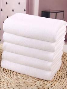 1pc.3pcs.New White Washcloth, Soft And Absorbent In Hotel BathroomFace Towel Search