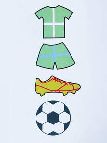 4 件塑料足球系列饼干模具 - 足球、鞋子、球衣、世界杯饼干模具、饼干模具、翻糖压制工具、家庭 DIY 糖霜饼干烘焙工具 - 淺粉色 - 查看 8