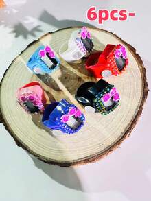 New Style, Ring With 3 Flowers, Single-Sided Rhinestone Counter, Middle Eastern Bead Counter, Muslim Prayer Bead Ring Counter, Daily Prayer Counter - Multicolor - View 15