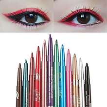 12 PCS Colorful Eyebrow & Lip Liner Set, Long-Lasting, Smooth, Retractable, For Women - aspic - View 3