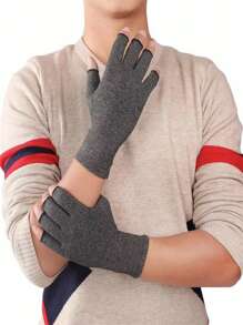 1 Pair Rehabilitation Gloves, Anti-Slip Breathable Healthcare Fingerless Gloves, Pressure Rehabilitation Training Gloves, Sports Gloves Arm Warmers Autumn Fall Fashion