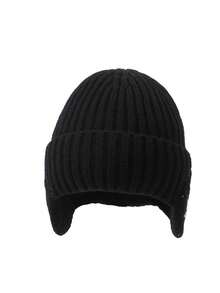 1pc Men's Winter Ear Protection Hat, Cycling Warm Cap, Large Head Circumference Knitted Hat With Thermal Lined - A - View 7